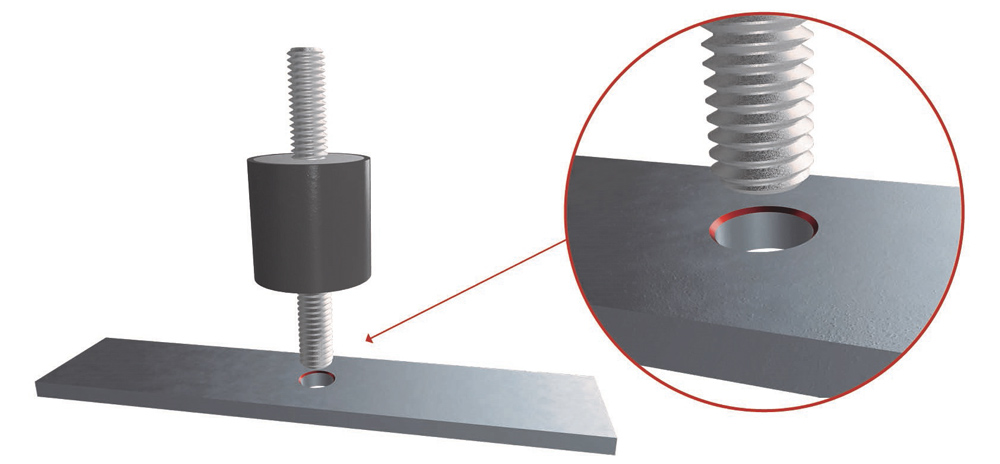 Radiaflex SE111 installation chamfer